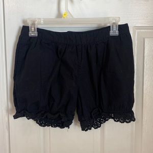 Black Bloomer Shorts